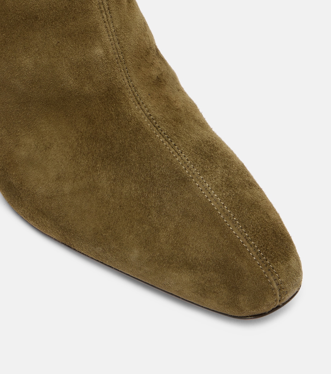 Amore 75 suede ankle boots | Aquazzura