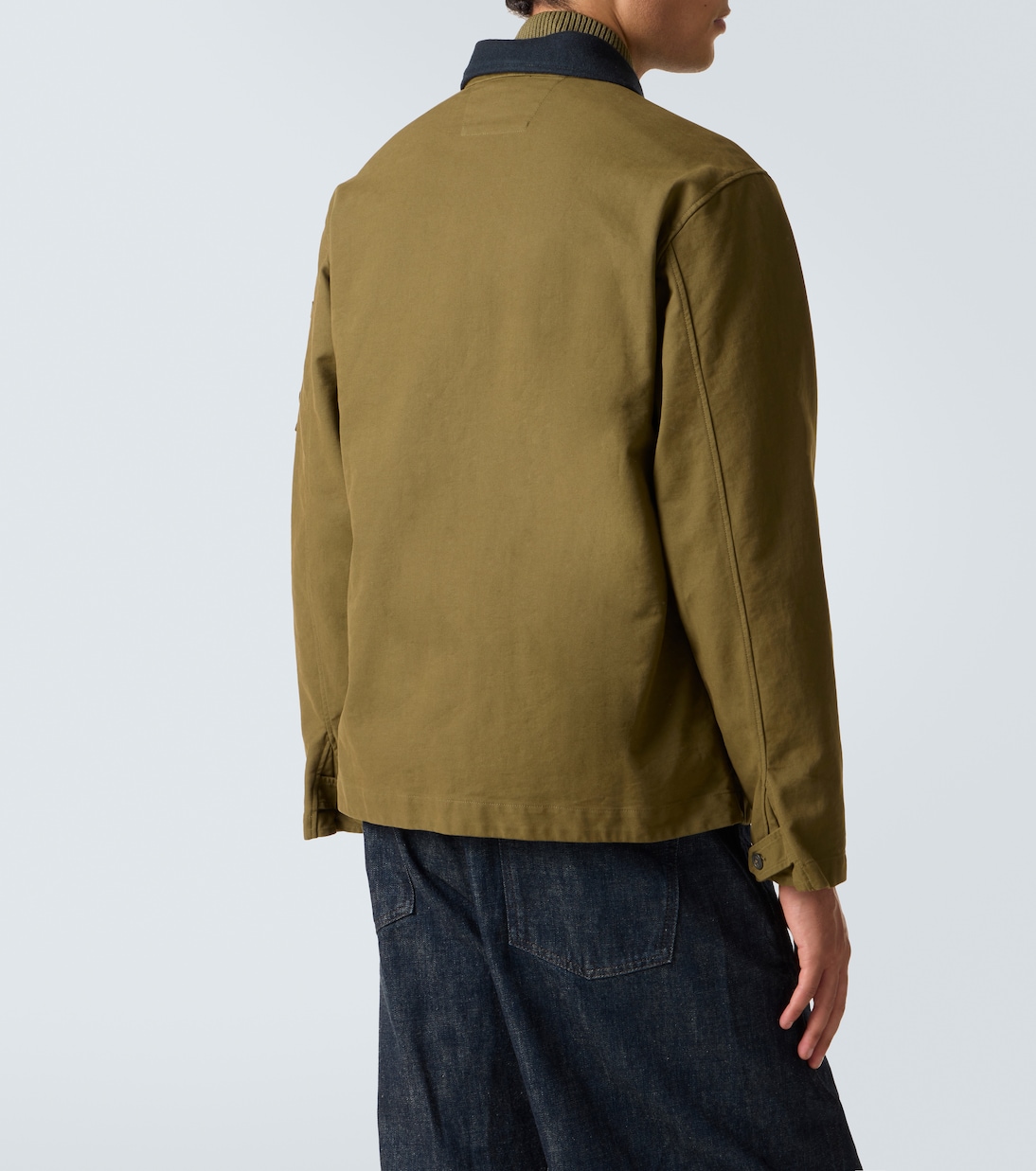 Lens cotton-blend overshirt | C.P. Company