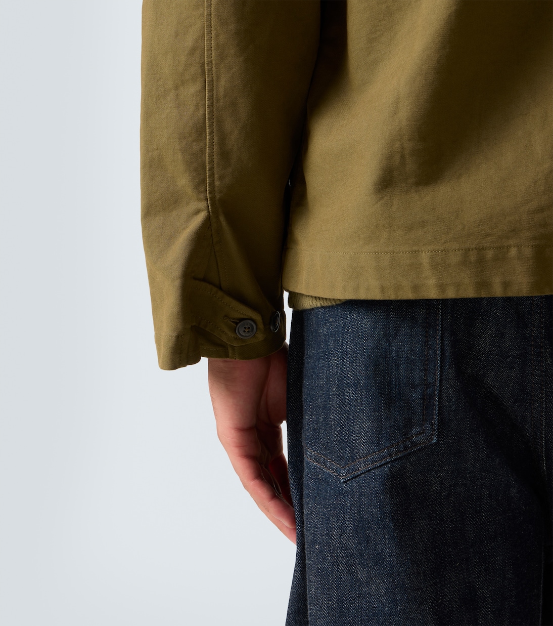 Lens cotton-blend overshirt | C.P. Company