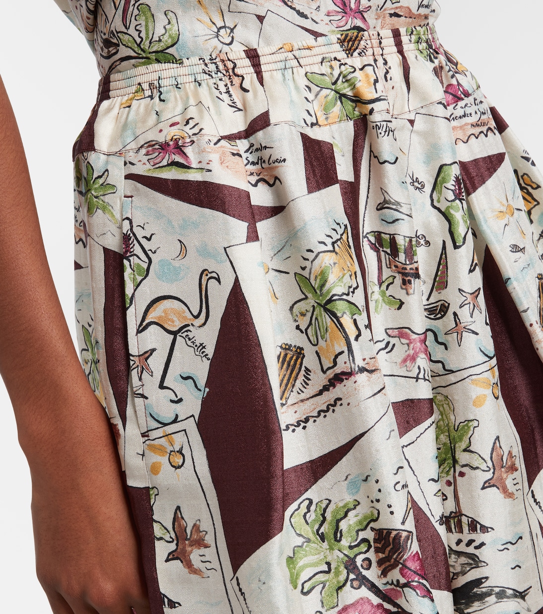 Bermuda Emon en soie | Loro Piana