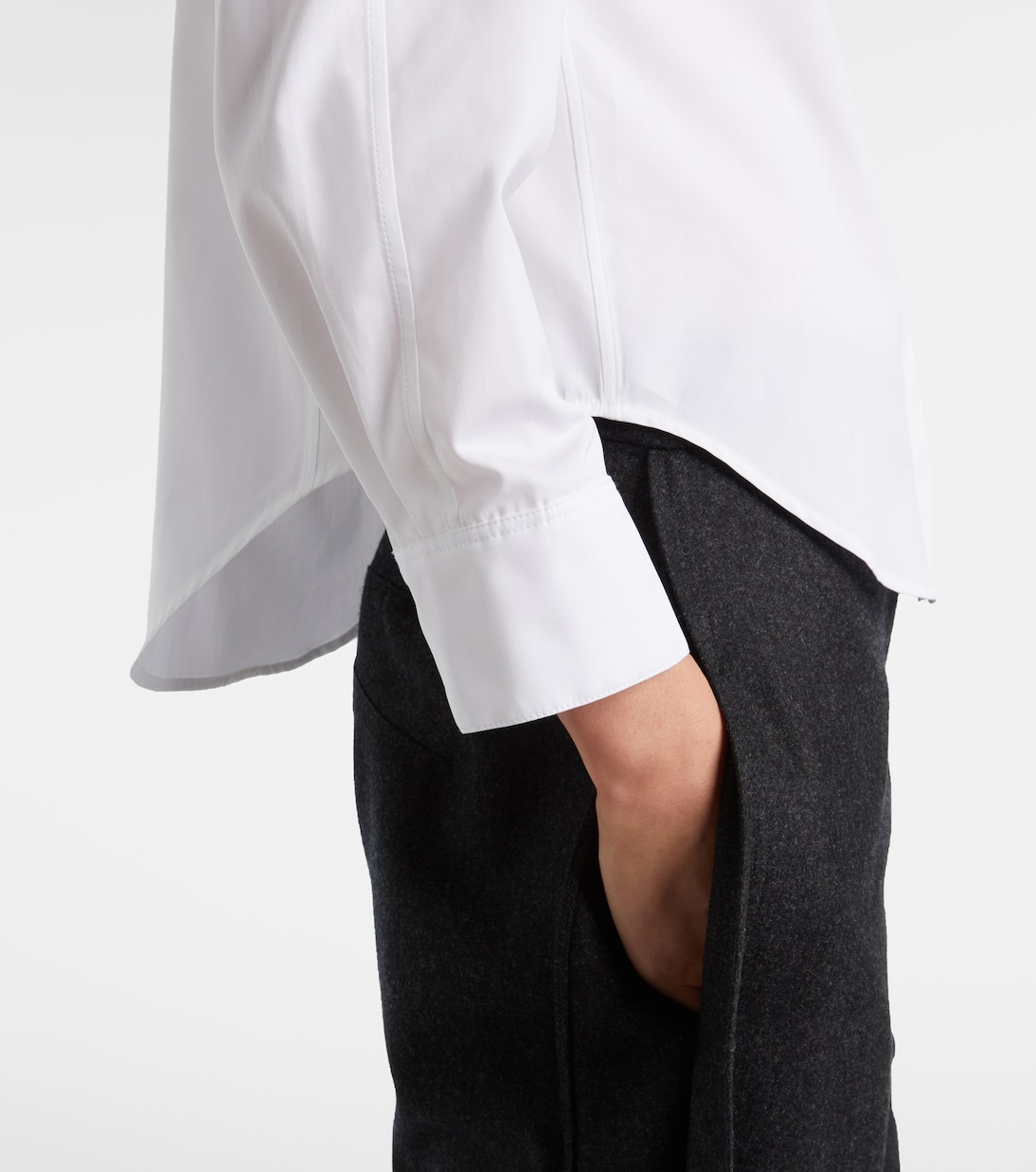 Bluse aus Baumwollpopeline | Alaïa