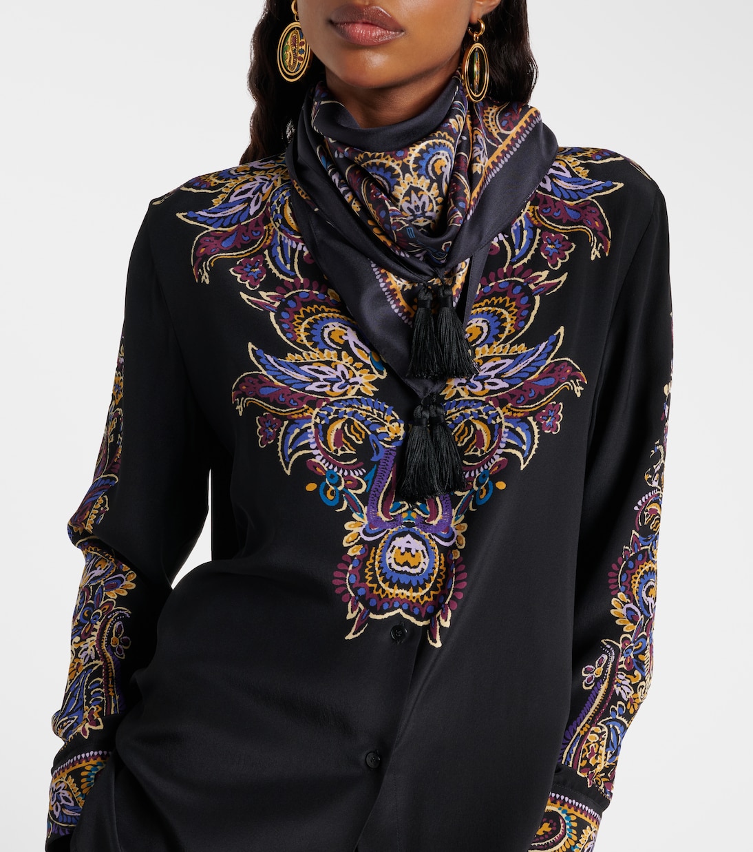 Paisley silk scarf | Etro