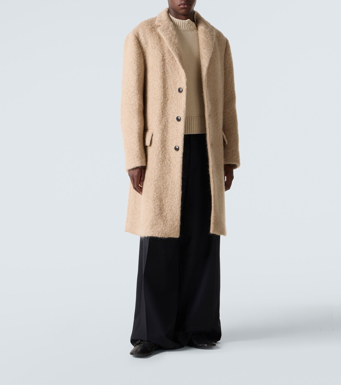 Mohair and wool coat | Dries Van Noten