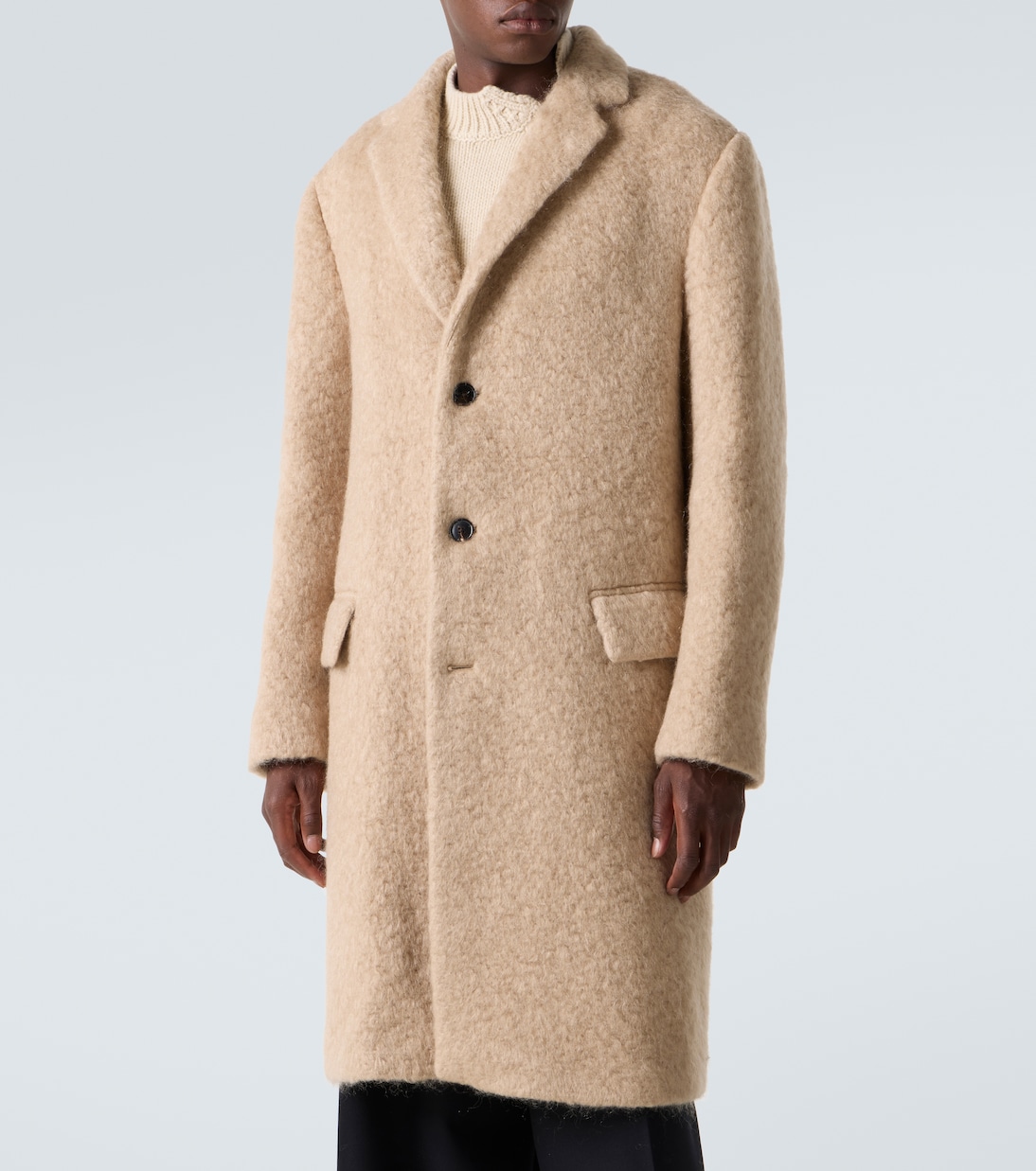 Mohair and wool coat | Dries Van Noten