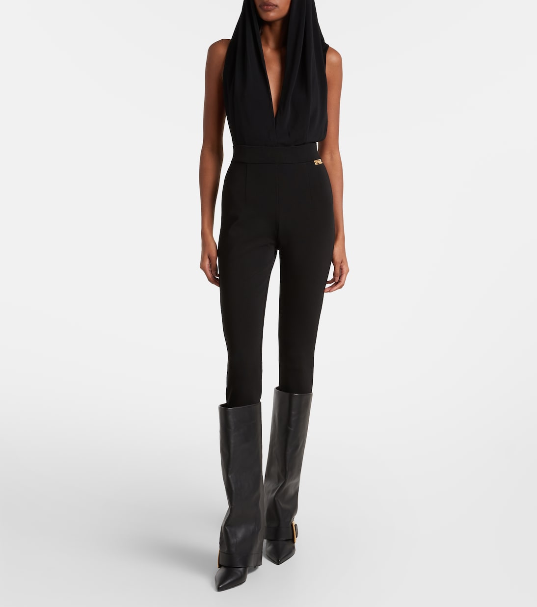 Jersey stirrup leggings | Balmain