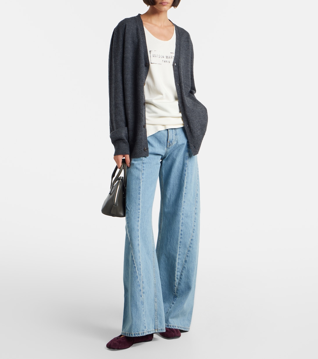 Tabi suede ballet flats | Maison Margiela