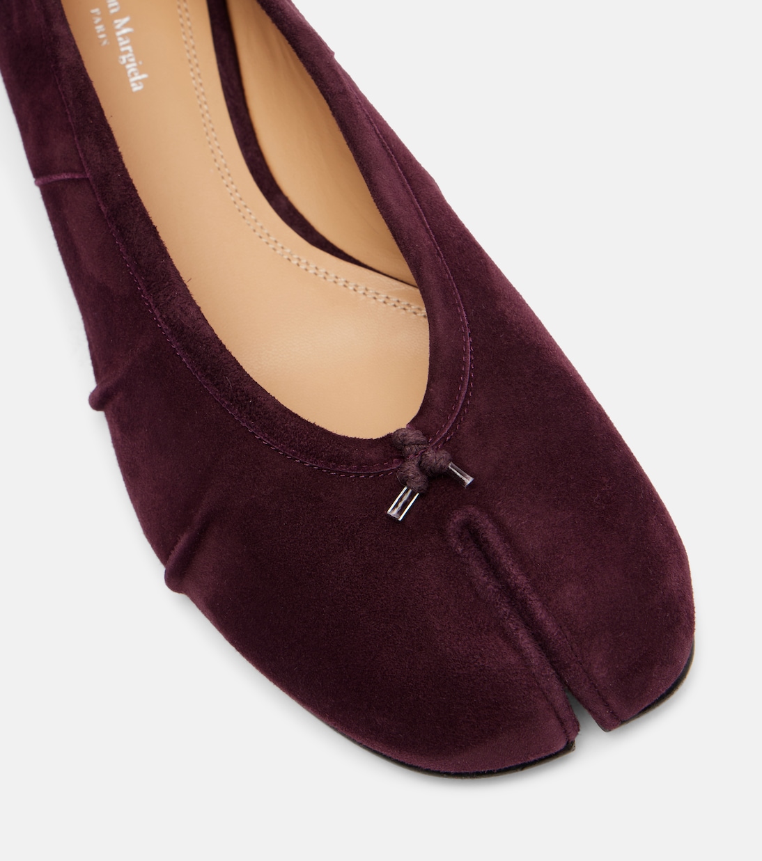 Tabi suede ballet flats | Maison Margiela