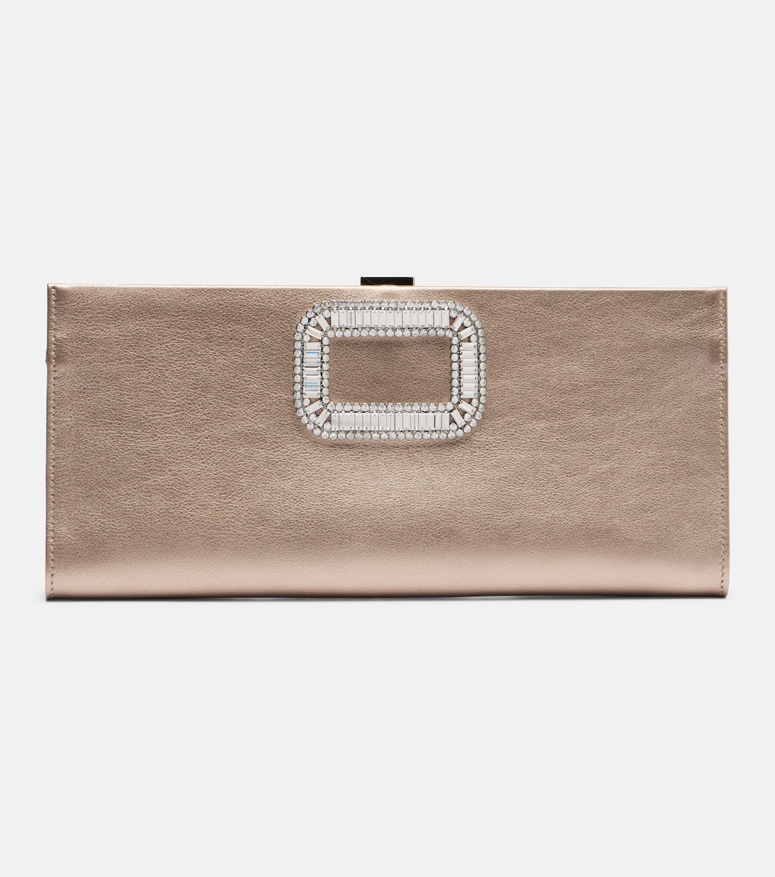 Pilgrim Small leather clutch | Roger Vivier