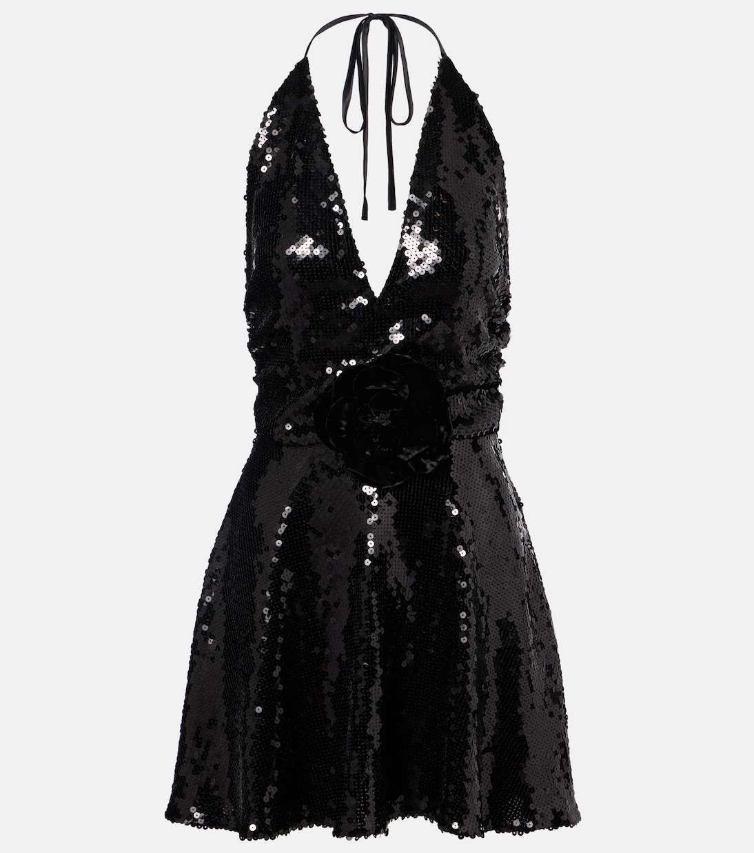 Sequined halterneck minidress | Dolce&Gabbana