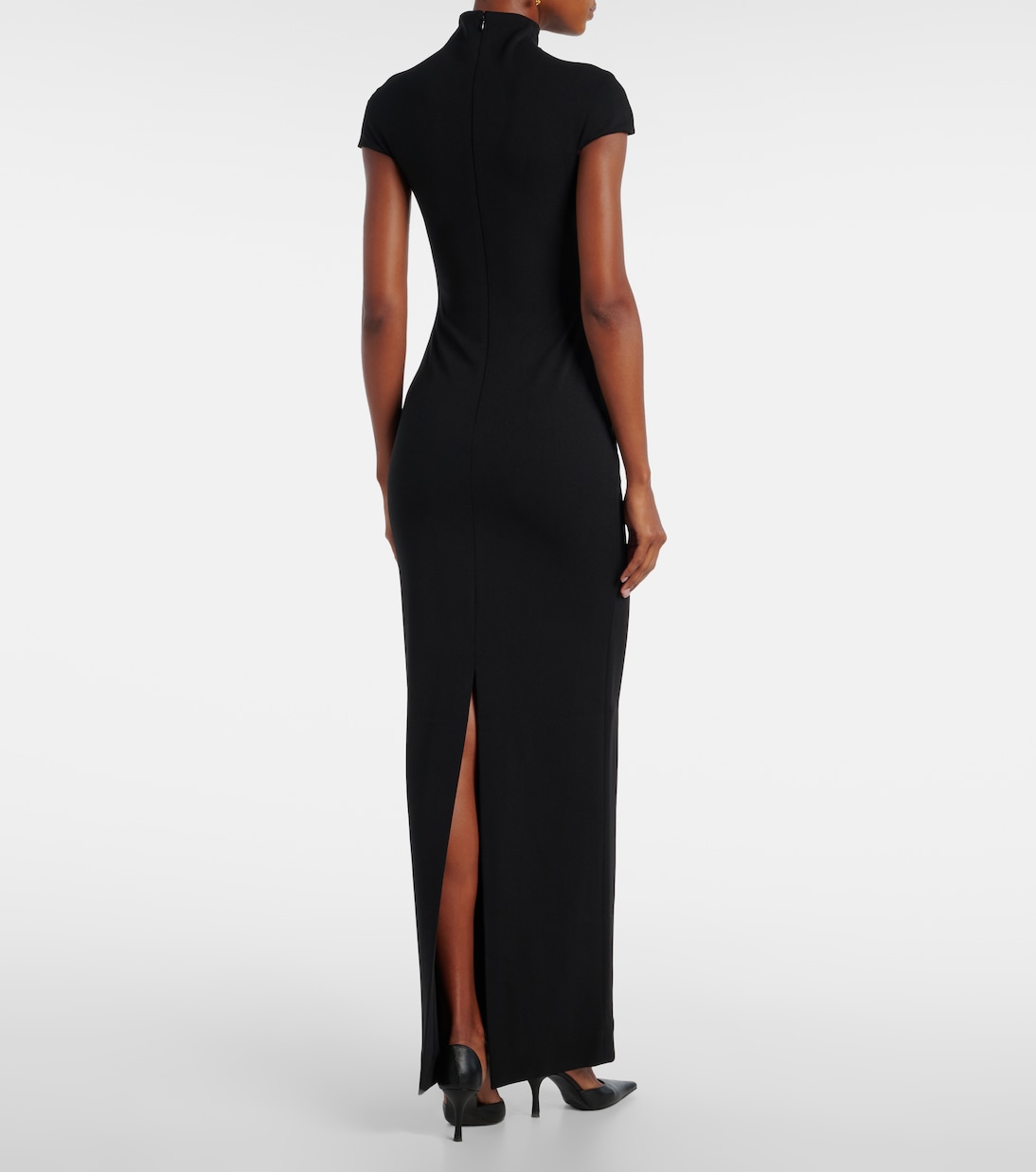 Lang crêpe maxi dress | Solace London