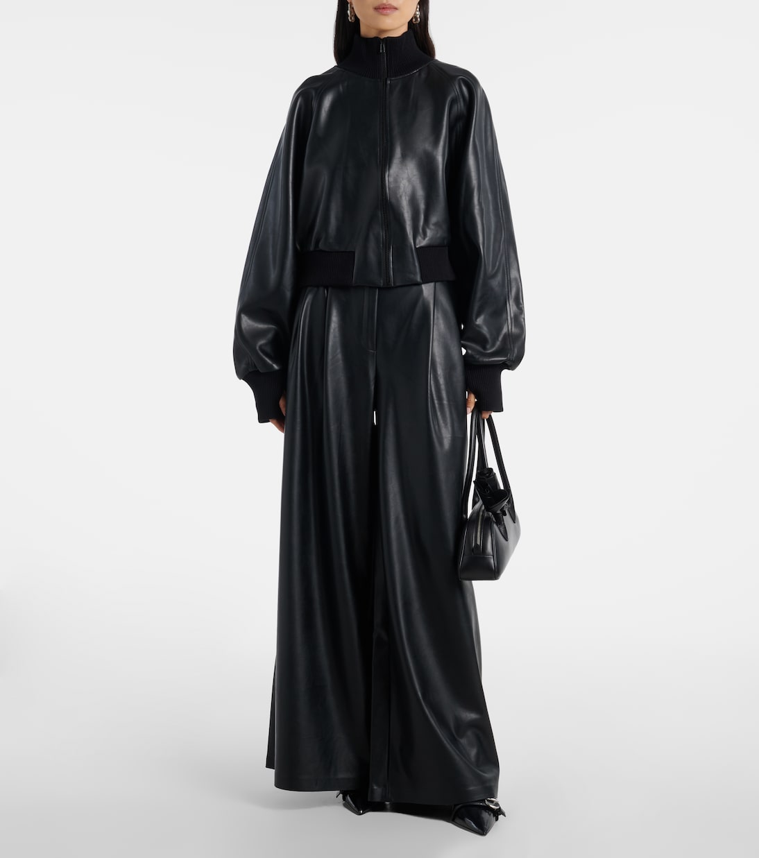 Cropped bomber jacket | Norma Kamali