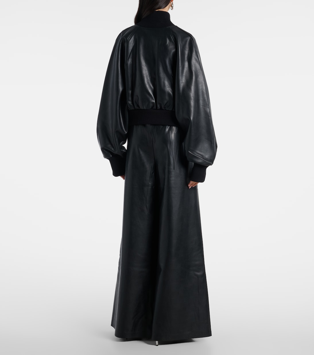 Cropped bomber jacket | Norma Kamali