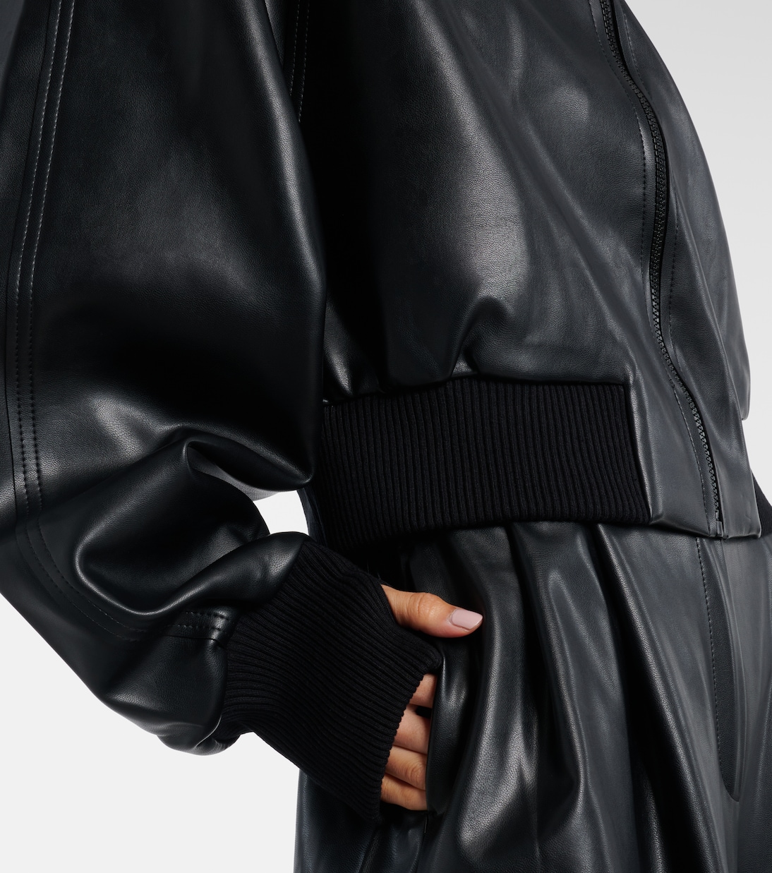 Cropped bomber jacket | Norma Kamali