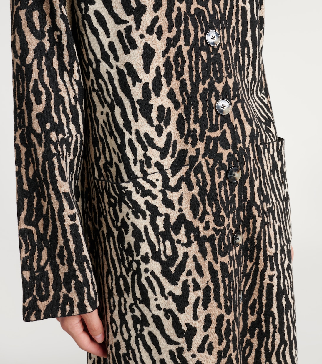 Mantel Jacoba aus Jacquard | Rixo