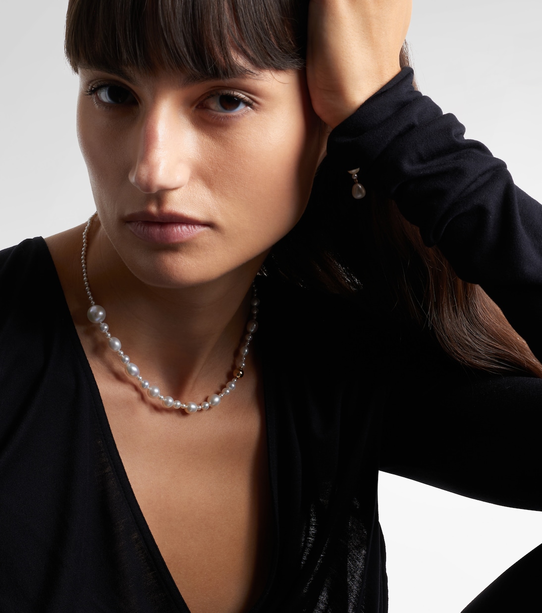 Collar Amis Peggy de oro de 14 ct con perlas | Sophie Bille Brahe