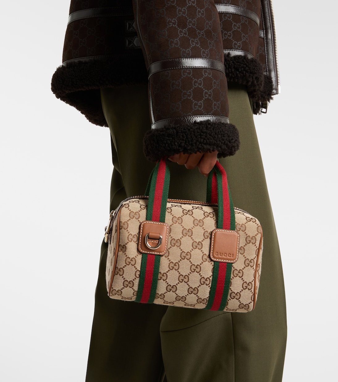 Sac à bandoulière Gucci Mini en toile GG | Gucci