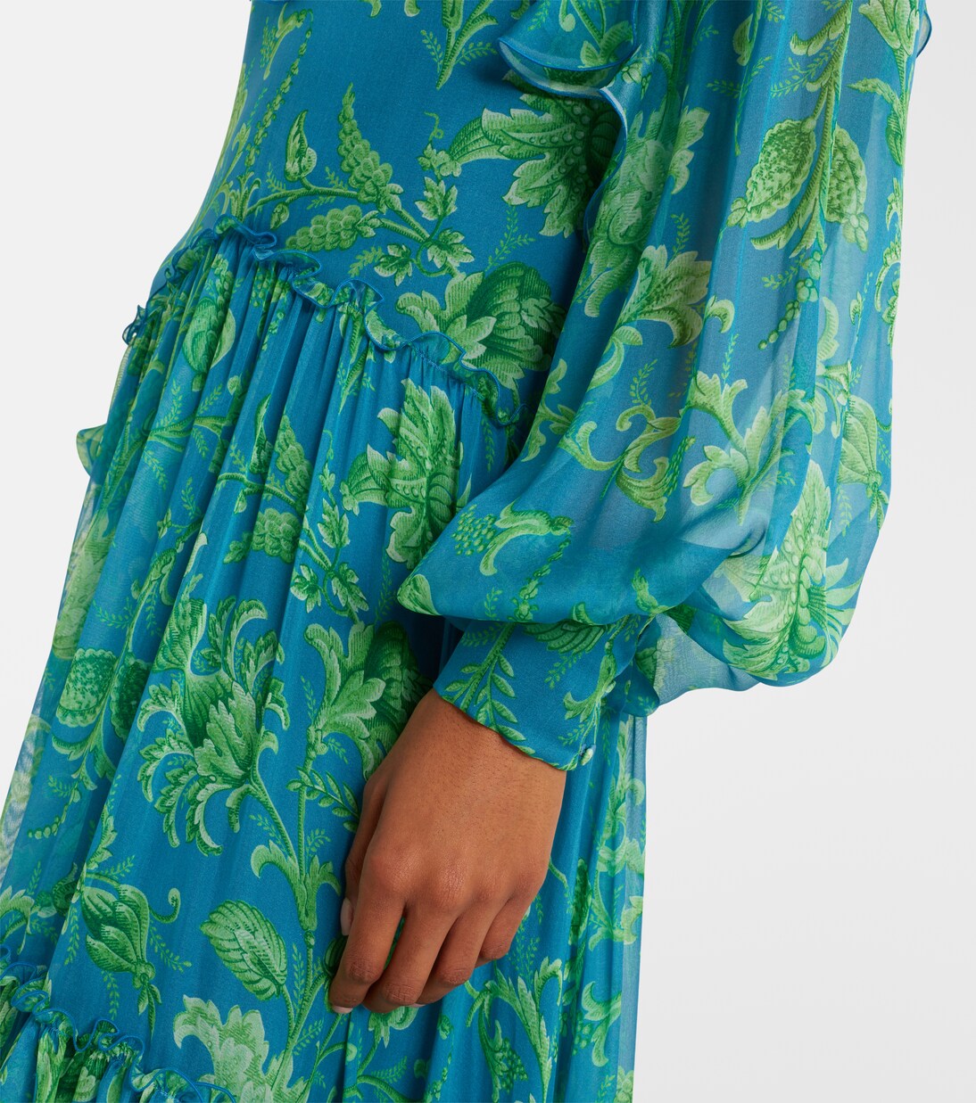 Maxikleid aus Seiden-Chiffon | Etro