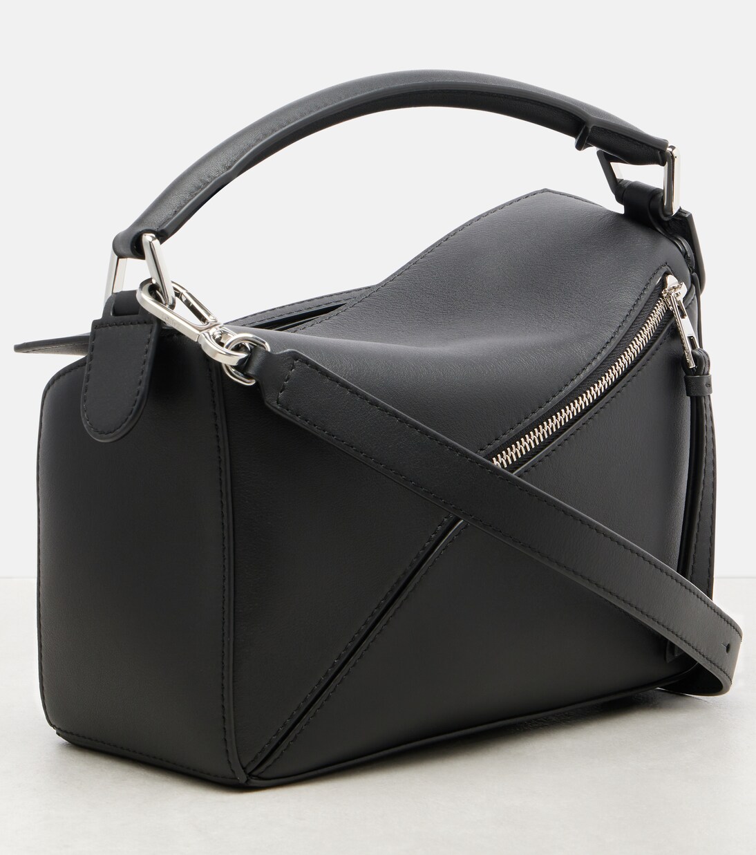 Schultertasche Puzzle Small aus Leder | Loewe