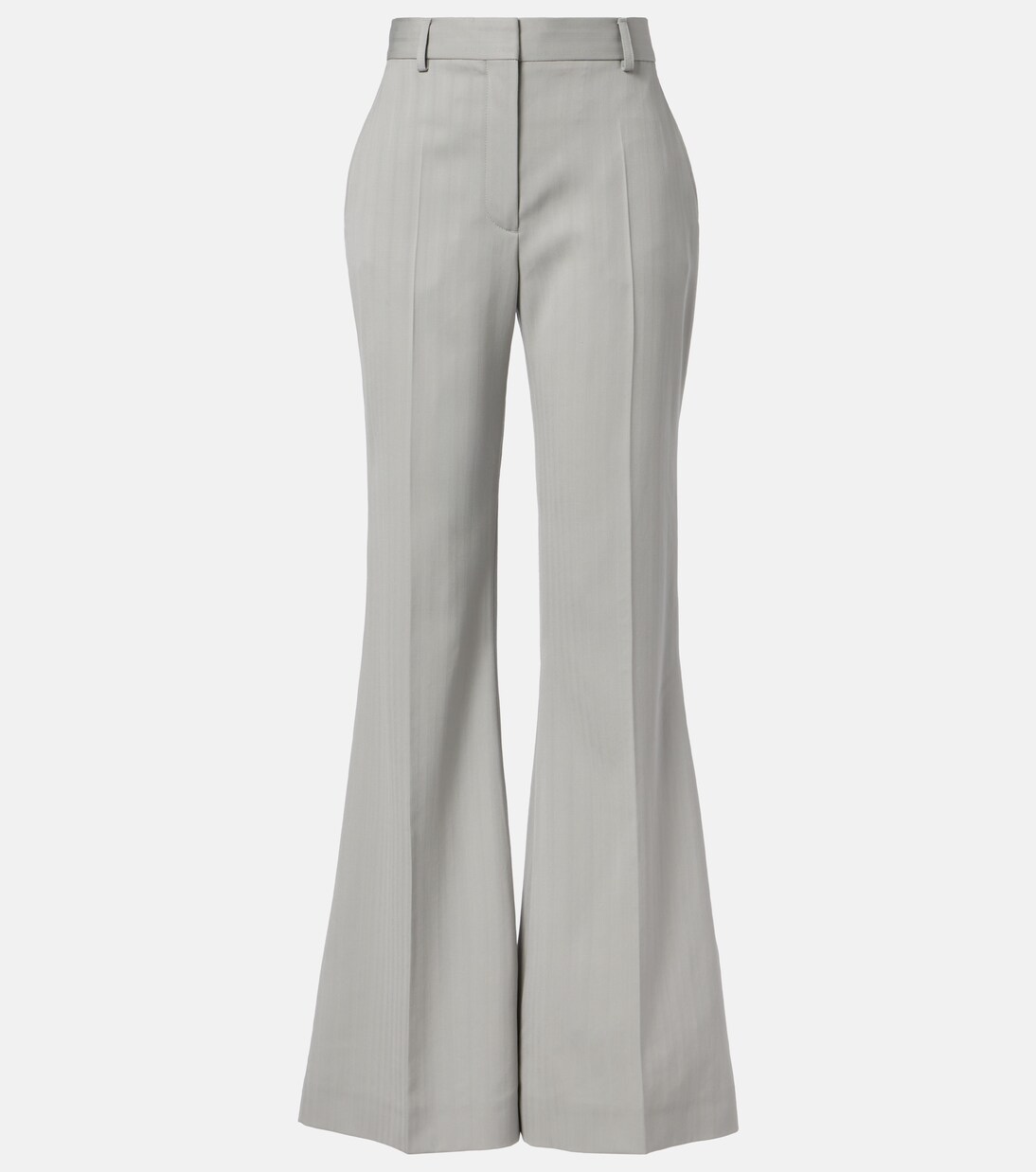 Striped wool bootcut pants | Stella McCartney