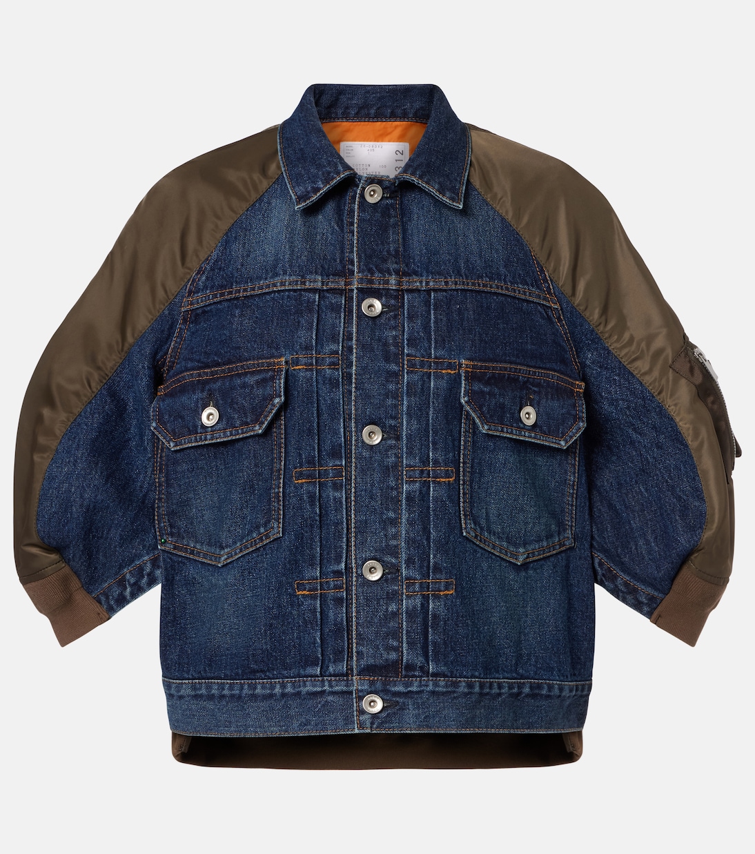 Denim and twill jacket | Sacai