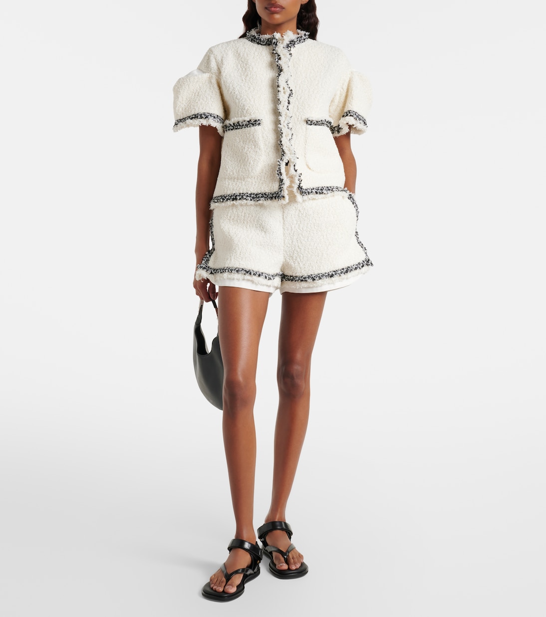 Bouclé jacket | Sacai