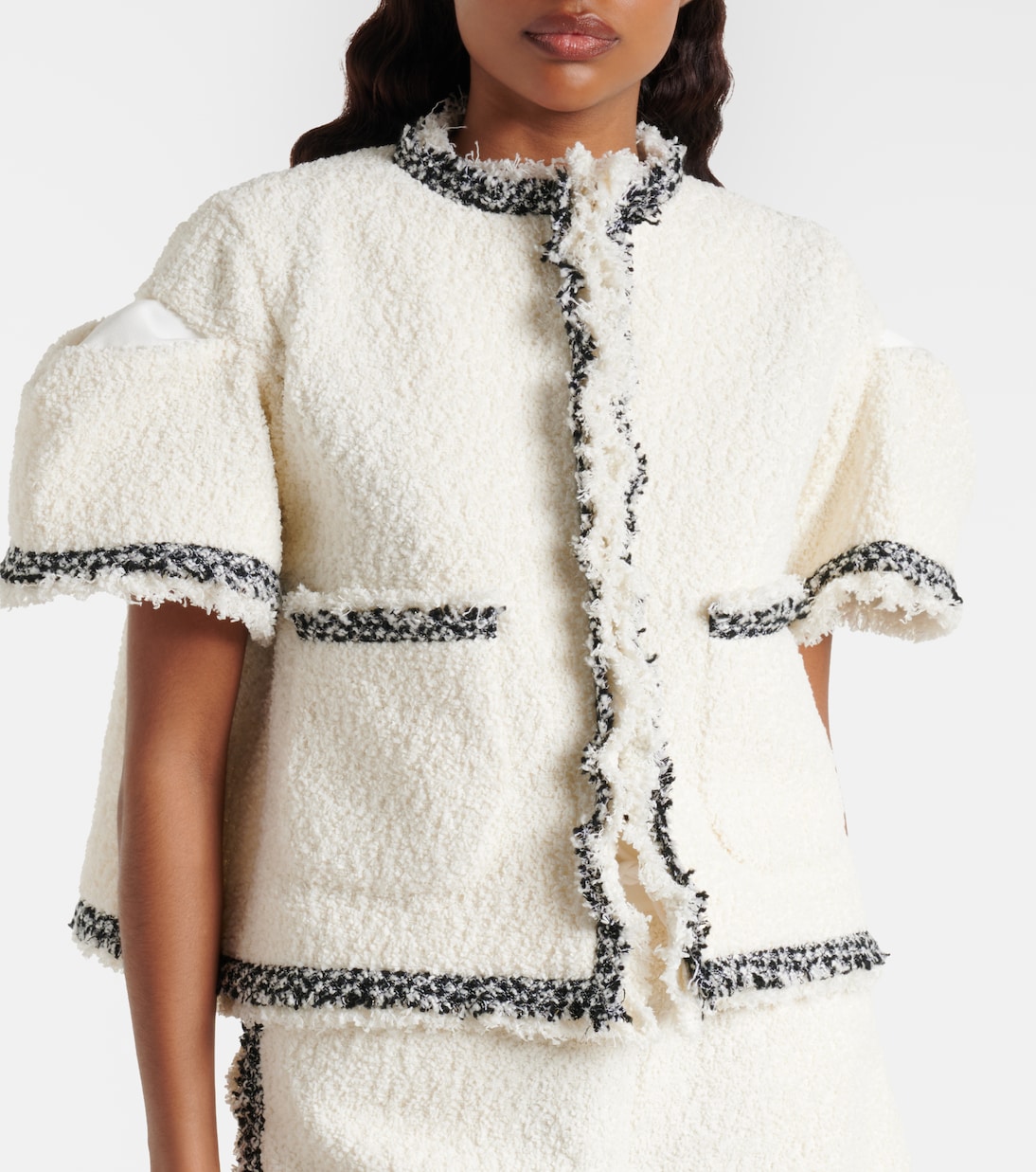 Bouclé jacket | Sacai