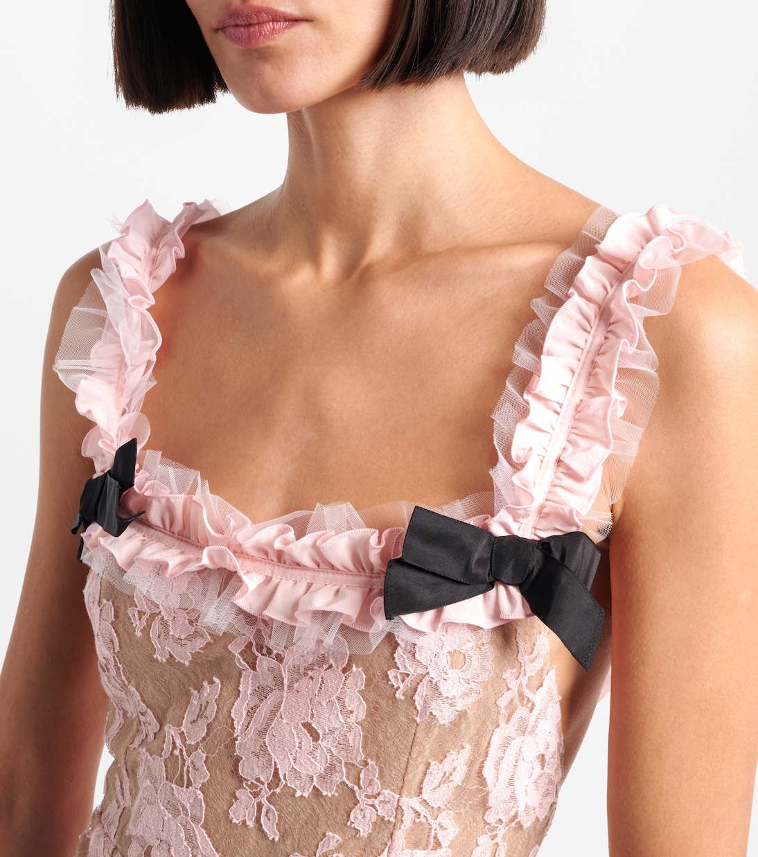 Maxikleid aus Spitze | Alessandra Rich