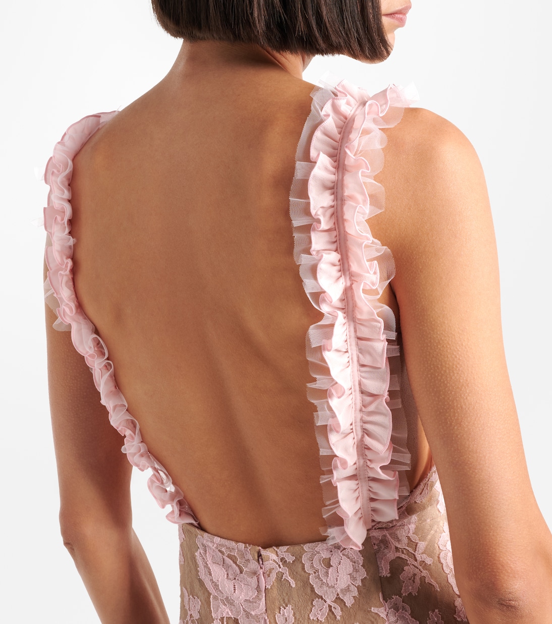 Maxikleid aus Spitze | Alessandra Rich