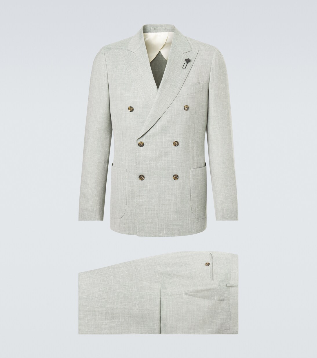 Costume en laine, soie et lin | Lardini