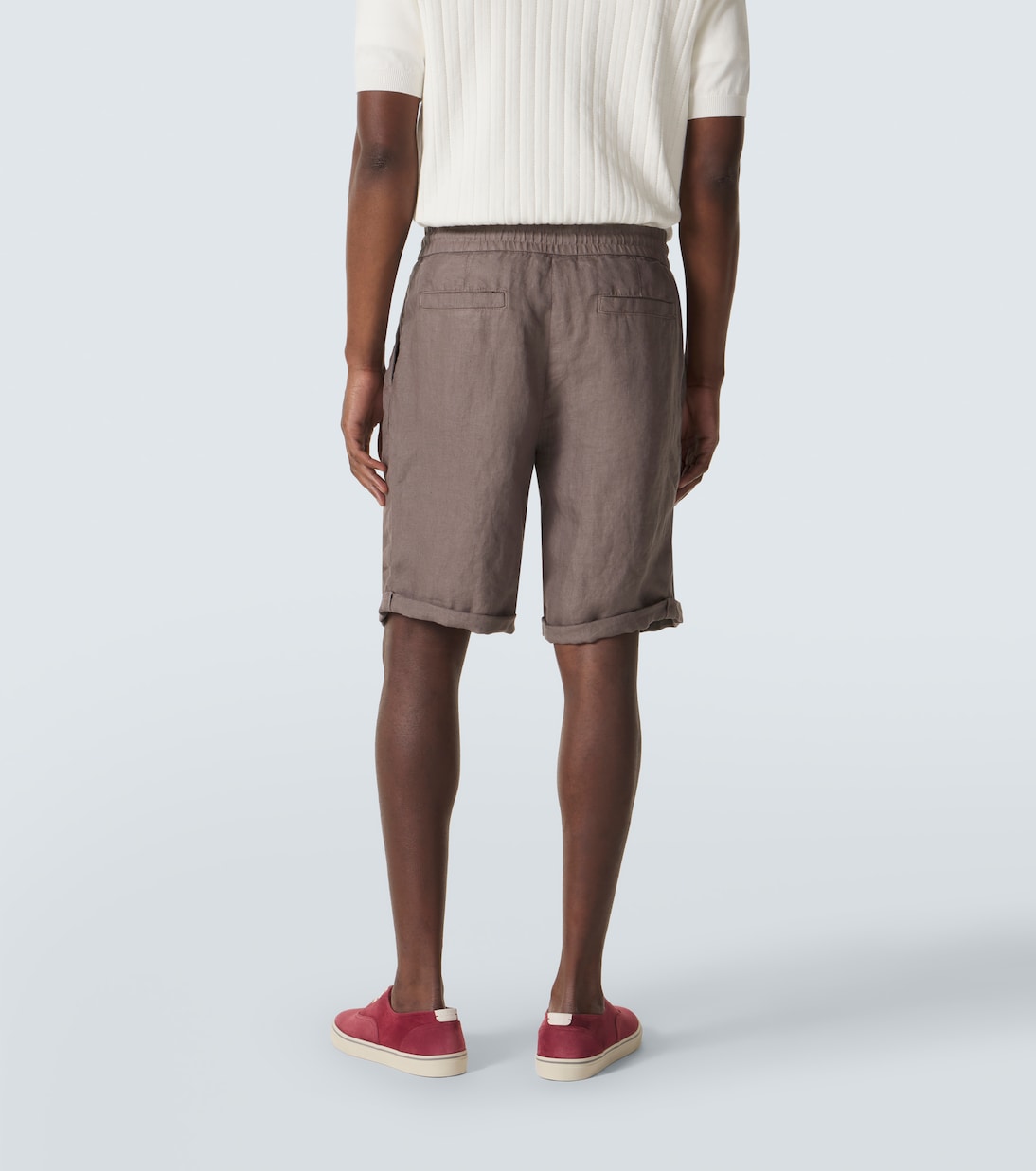 Linen shorts | Brunello Cucinelli