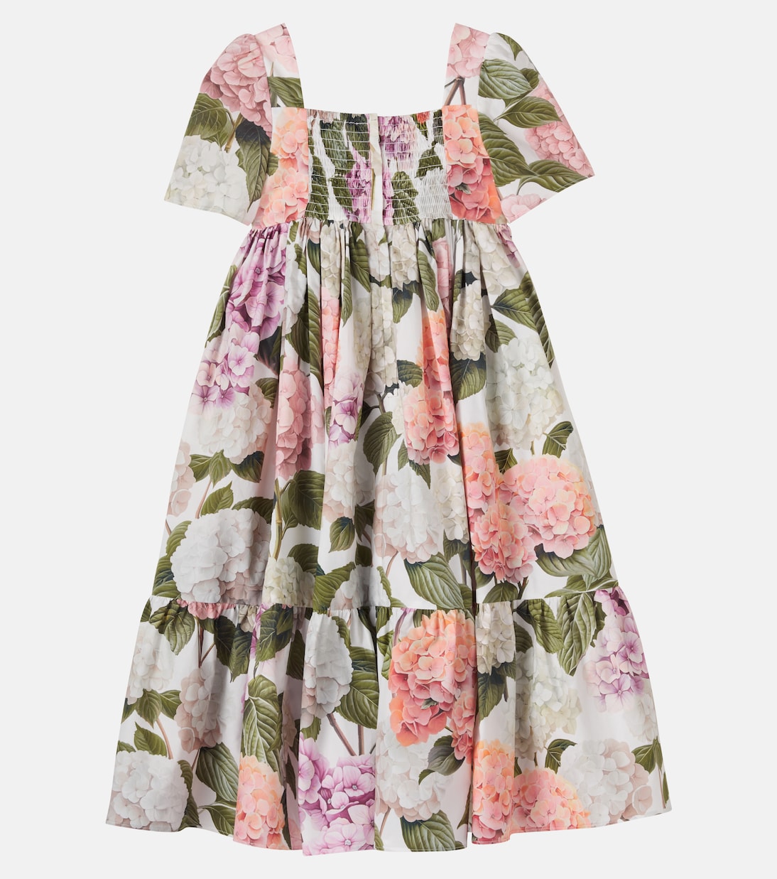 Kleid aus Baumwollpopeline | Dolce&Gabbana Kids