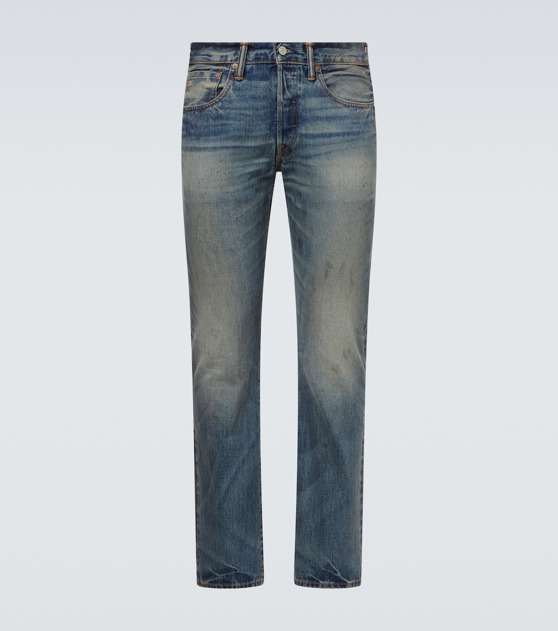 Distressed Slim Jeans | RRL