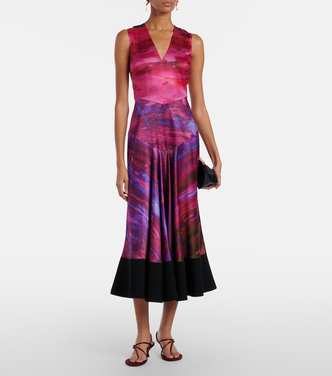 Printed midi dress | Roksanda