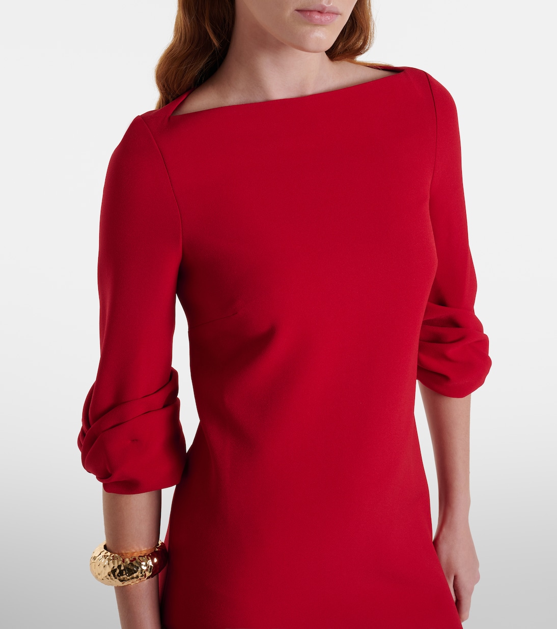 Robe Danica aus Crêpe | Safiyaa