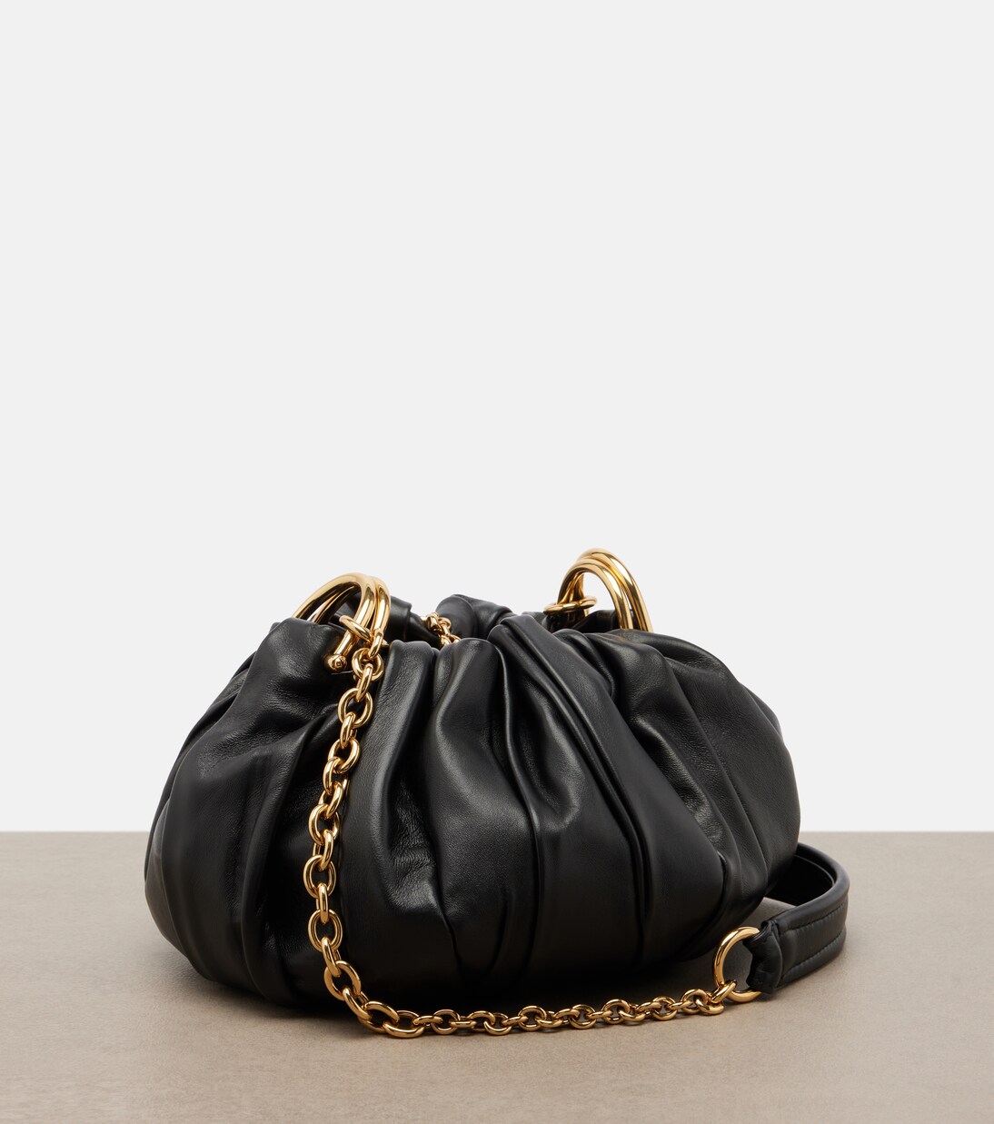 Chloé Plissé Small leather shoulder bag | Chloé
