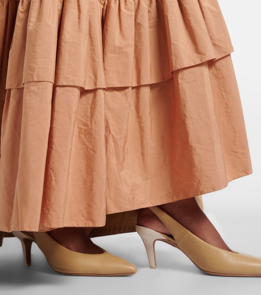 Slingback-Pumps Suzie aus Leder | Chloé