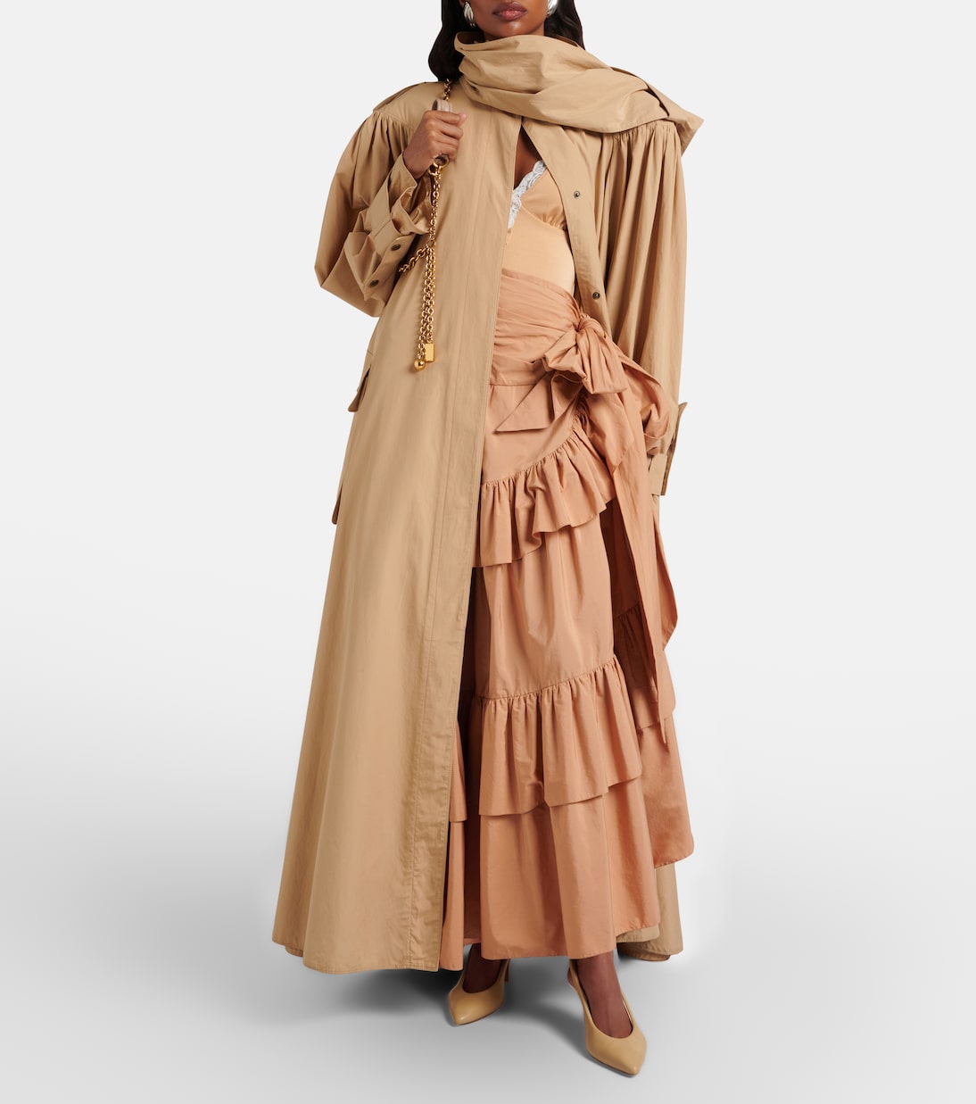 Slingback-Pumps Suzie aus Leder | Chloé