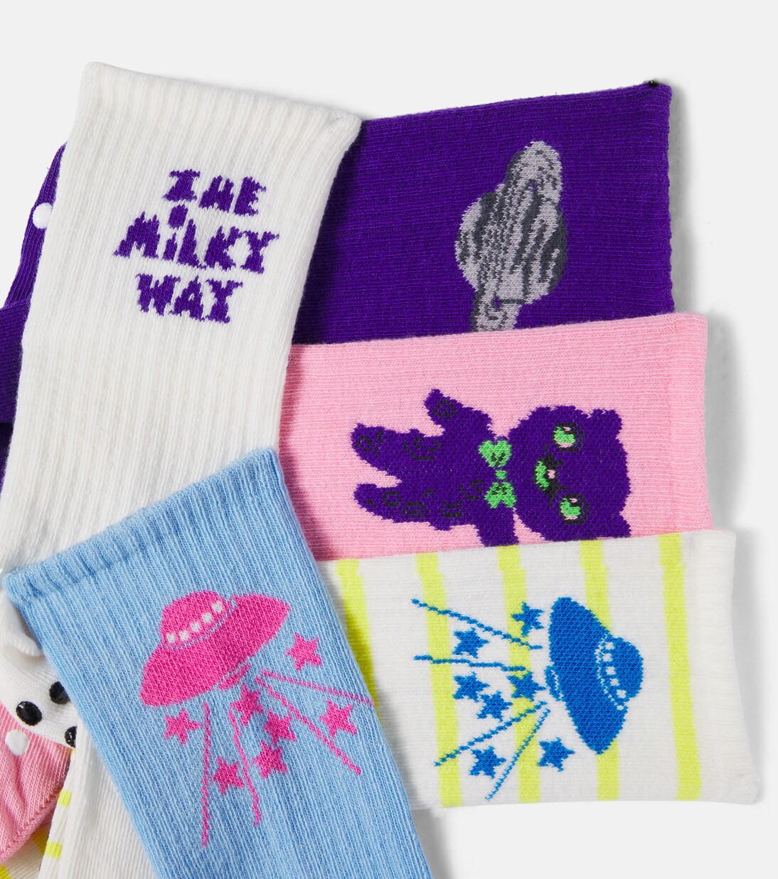 Set de 6 paires de chaussettes en coton mélangé | Mini Rodini