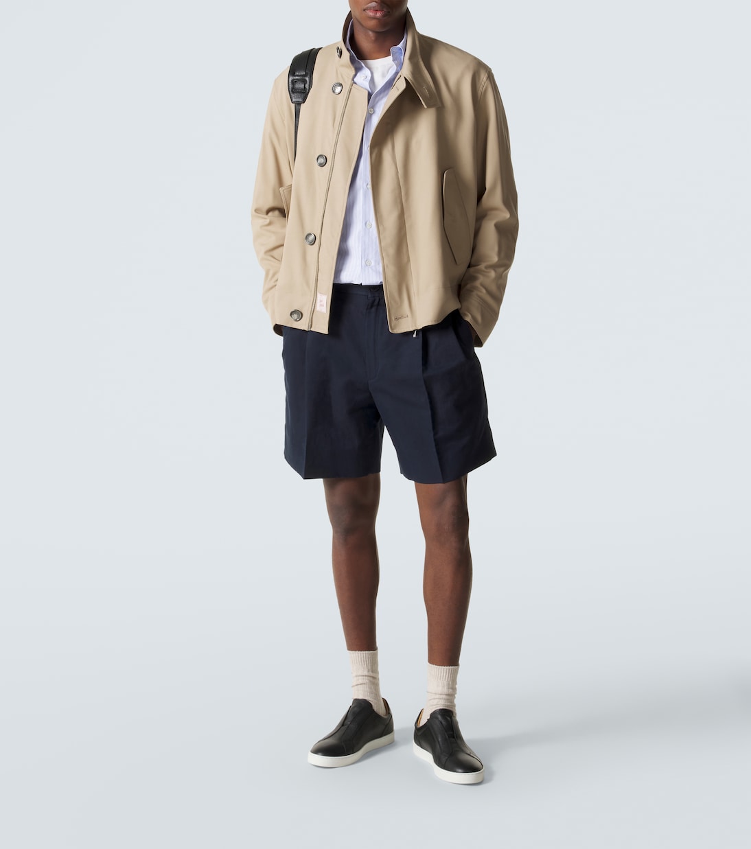 Costa Slip II leather slip-on shoes | Magnanni