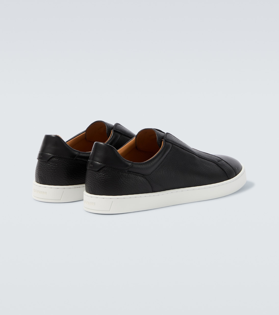 Costa Slip II leather slip-on shoes | Magnanni