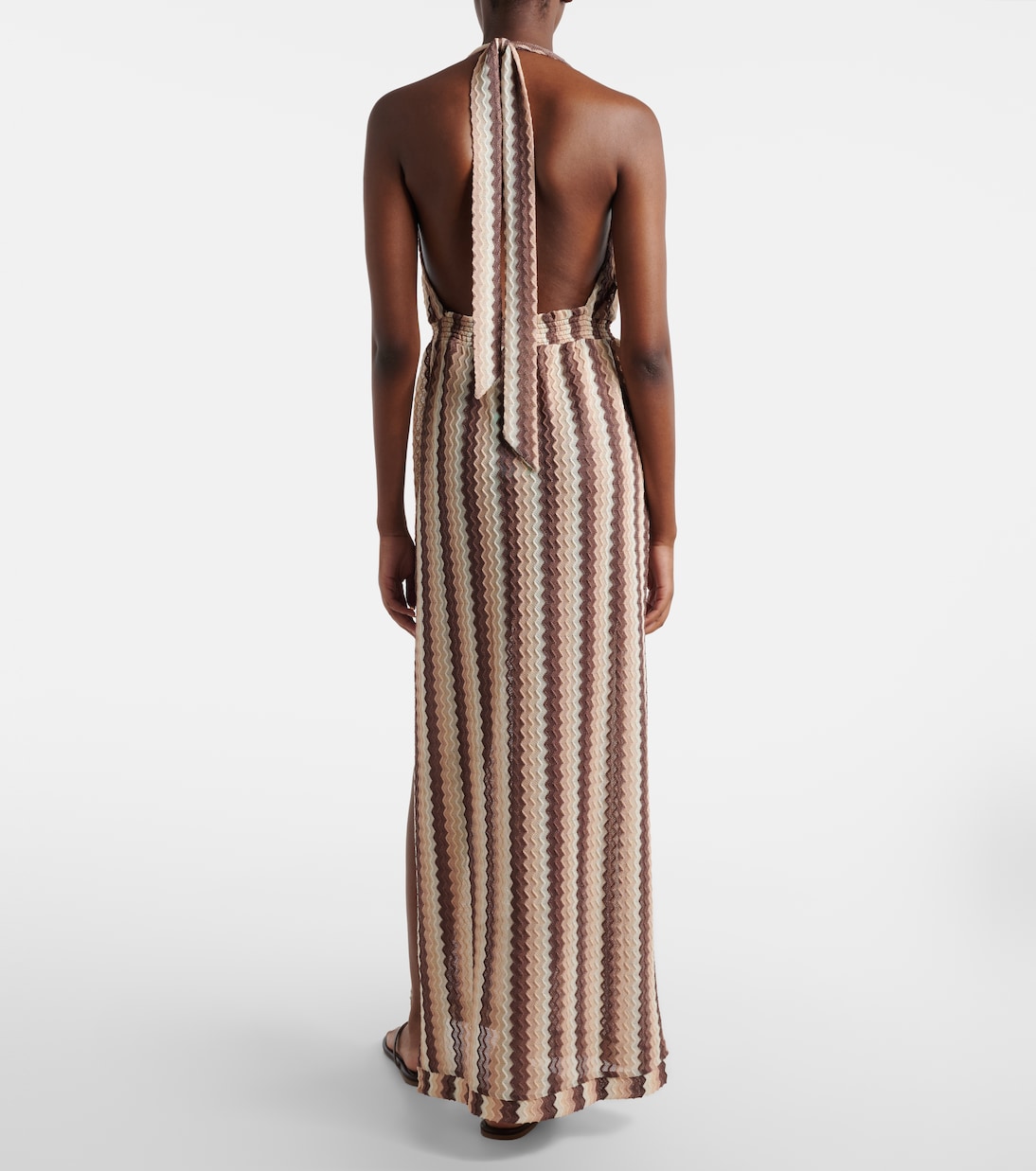 Vestido largo Mariah de punto | Melissa Odabash