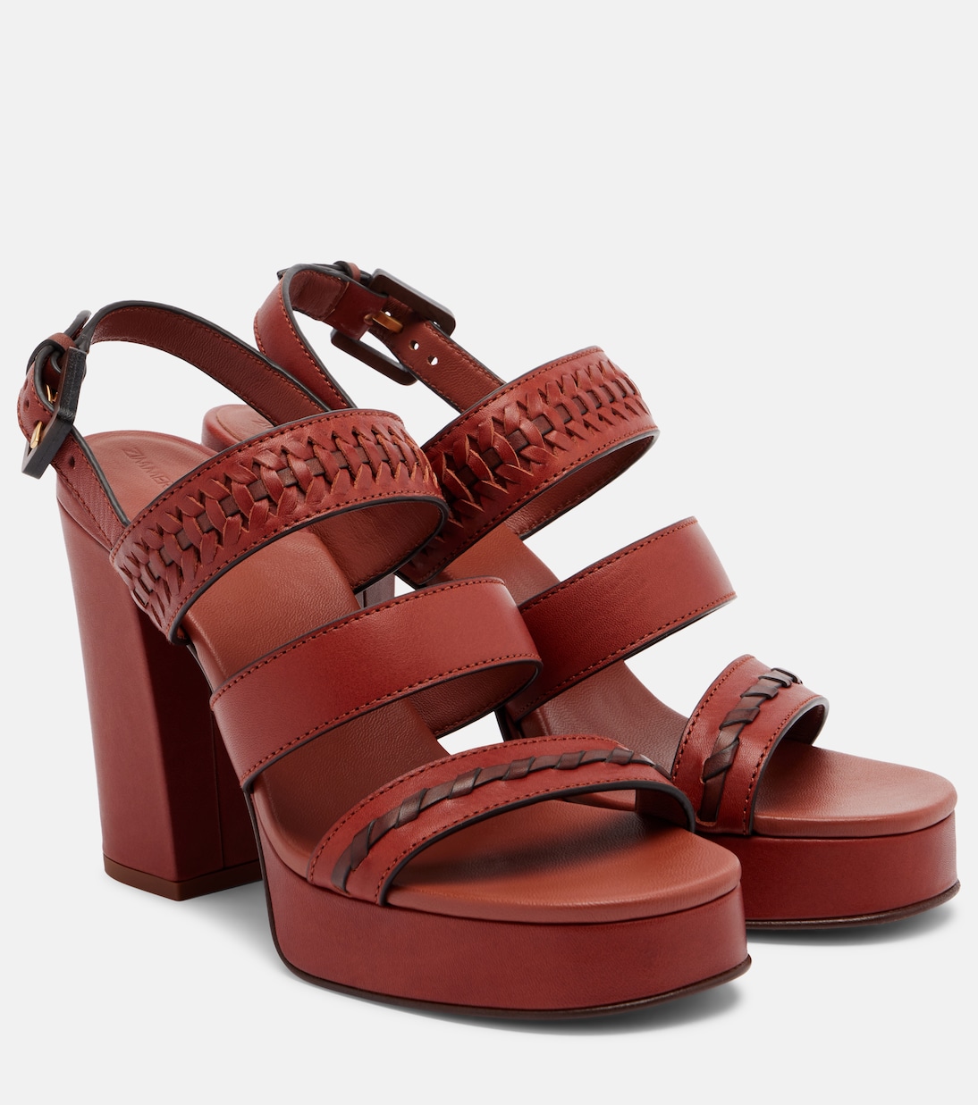 Sandales à plateau Alchemy en cuir | Zimmermann