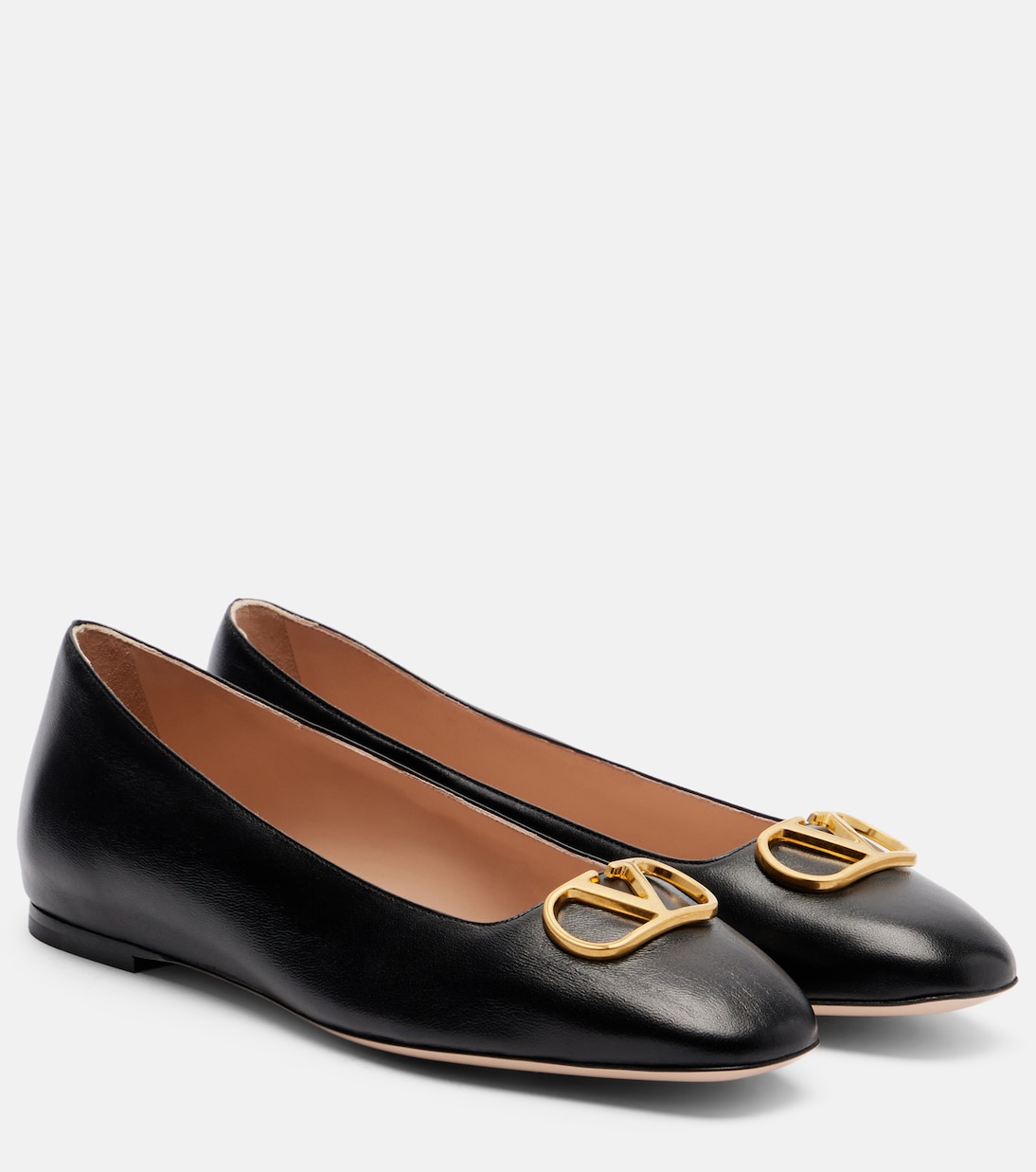 Ballerines VLogo en cuir | Valentino Garavani