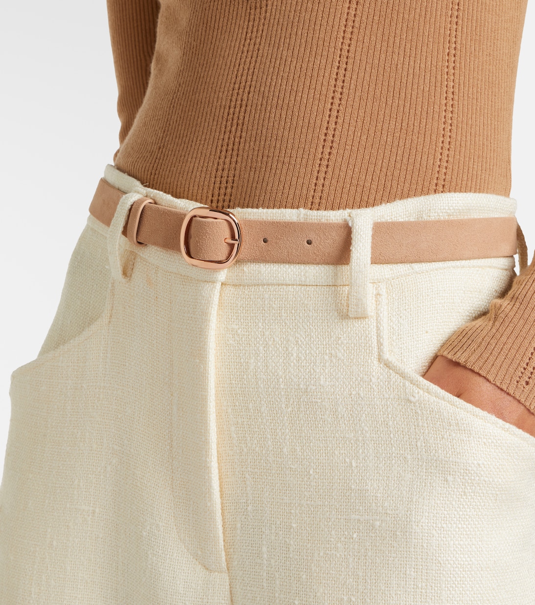 Elster suede belt  | Gabriela Hearst