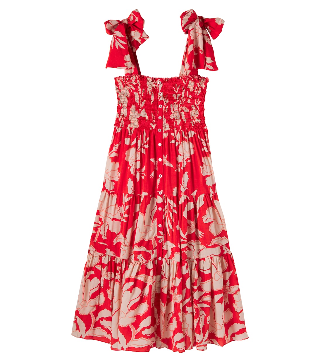Triny floral dress | Poupette St Barth Kids