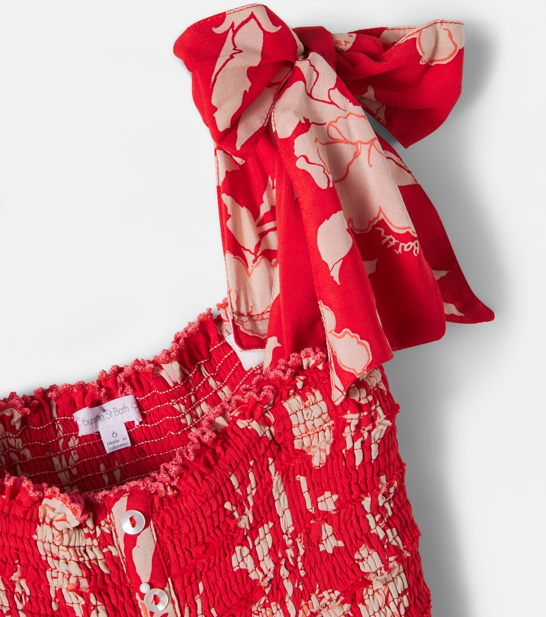 Triny floral dress | Poupette St Barth Kids