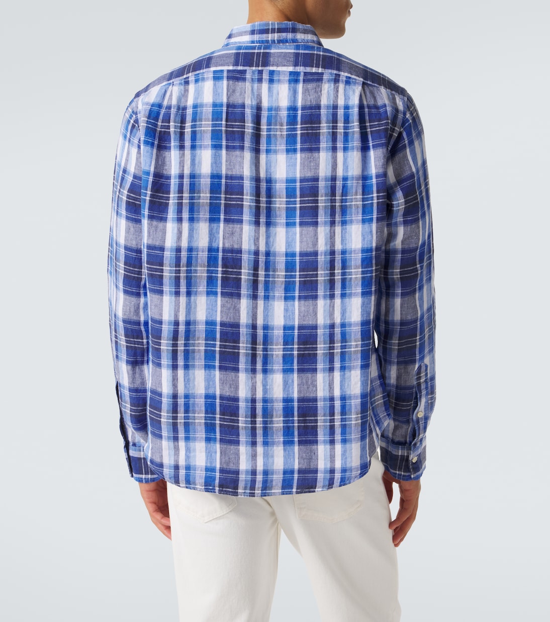 Checked linen shirt | Polo Ralph Lauren