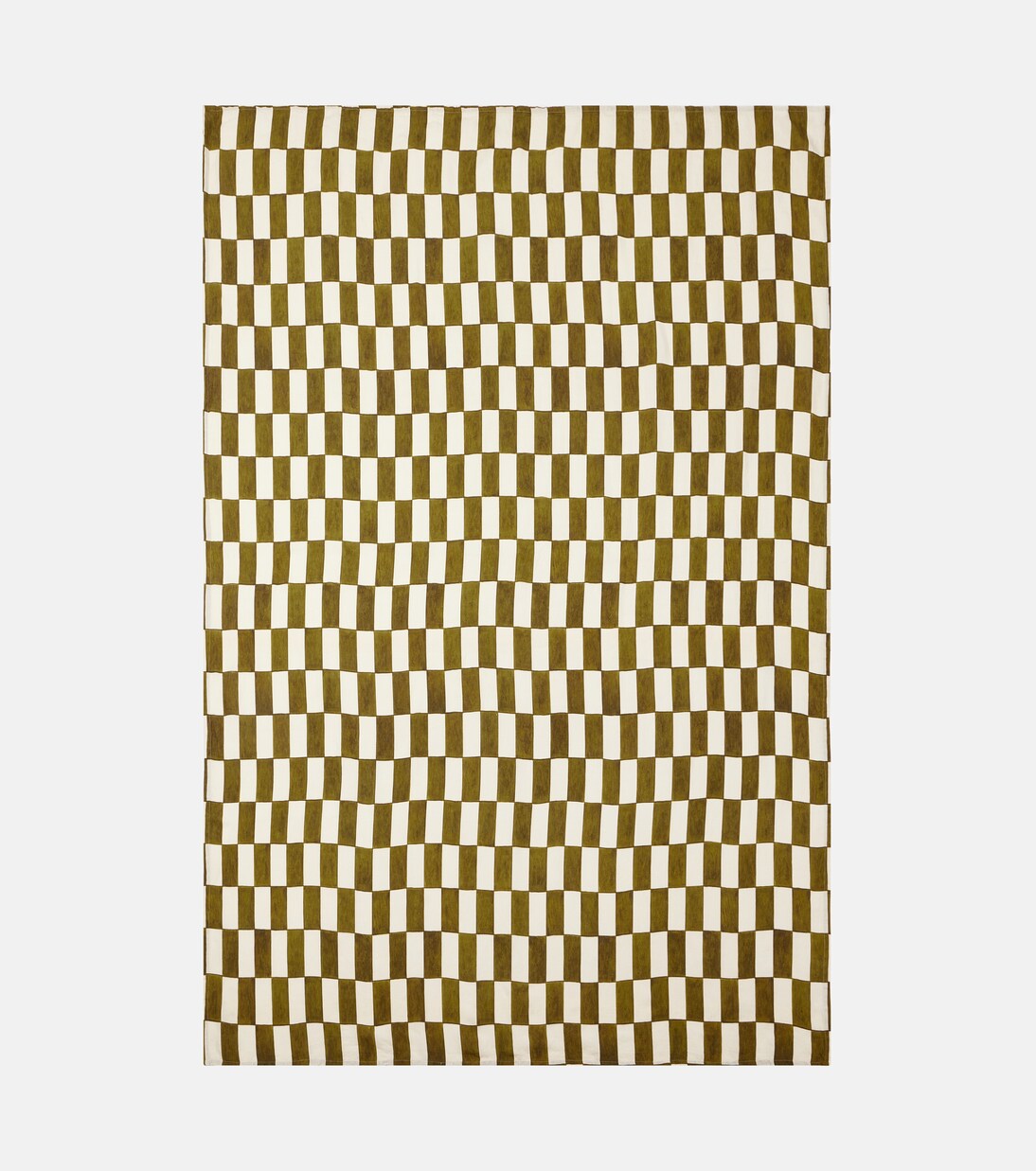 체크 리넨 테이블 커버 | Once Milano