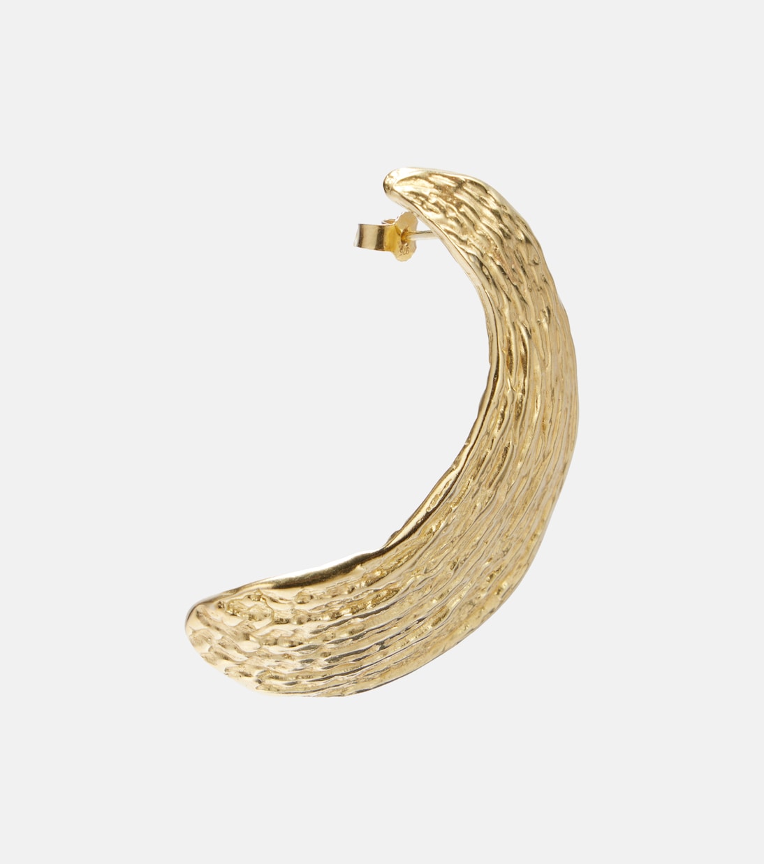 Broken Shell 24kt gold-plated earrings | Ysso