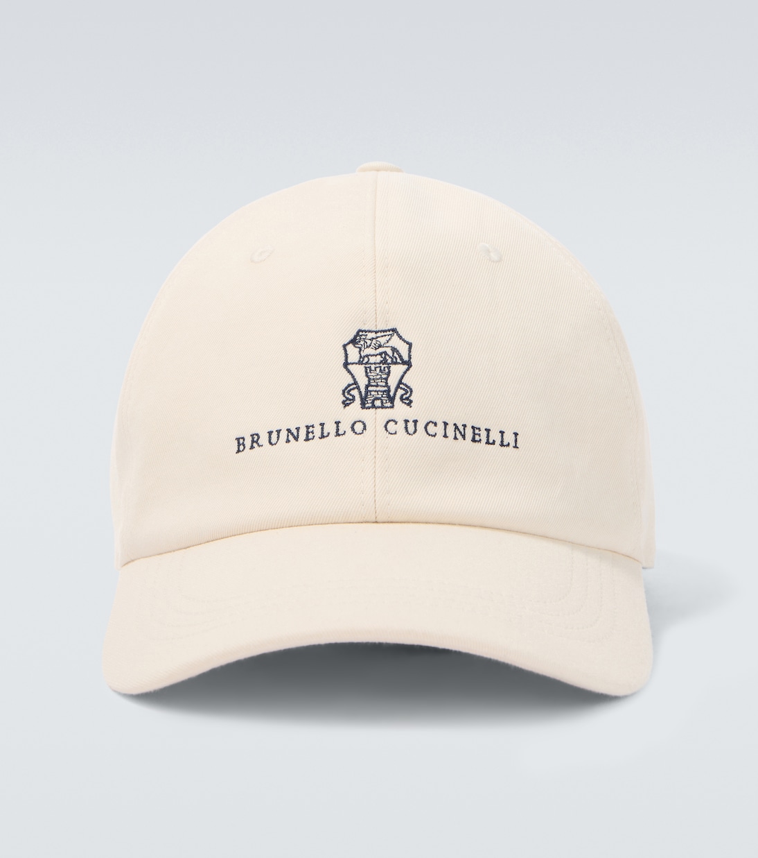 Logo canvas baseball cap | Brunello Cucinelli